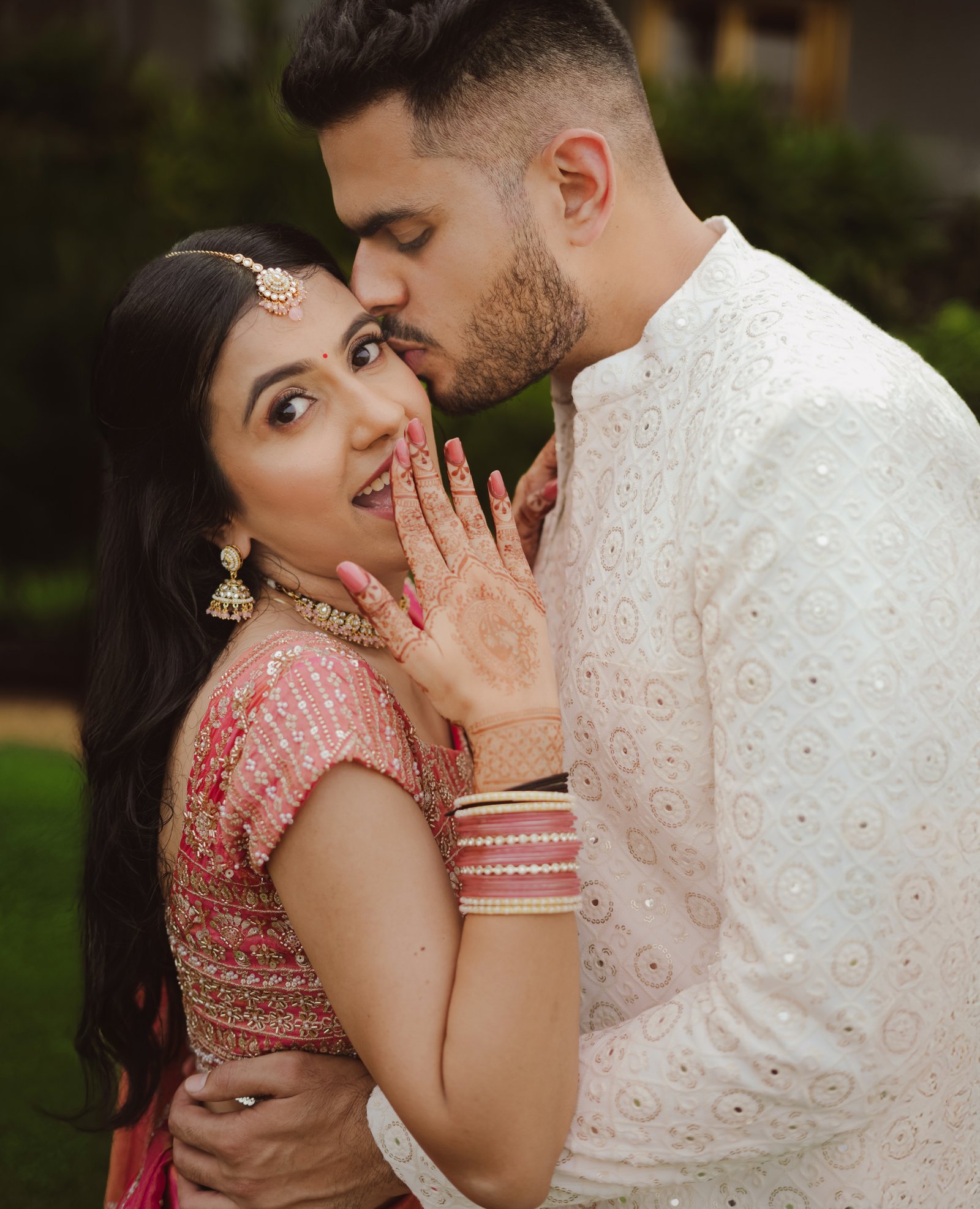 Ajay & Kirti wedding portrait