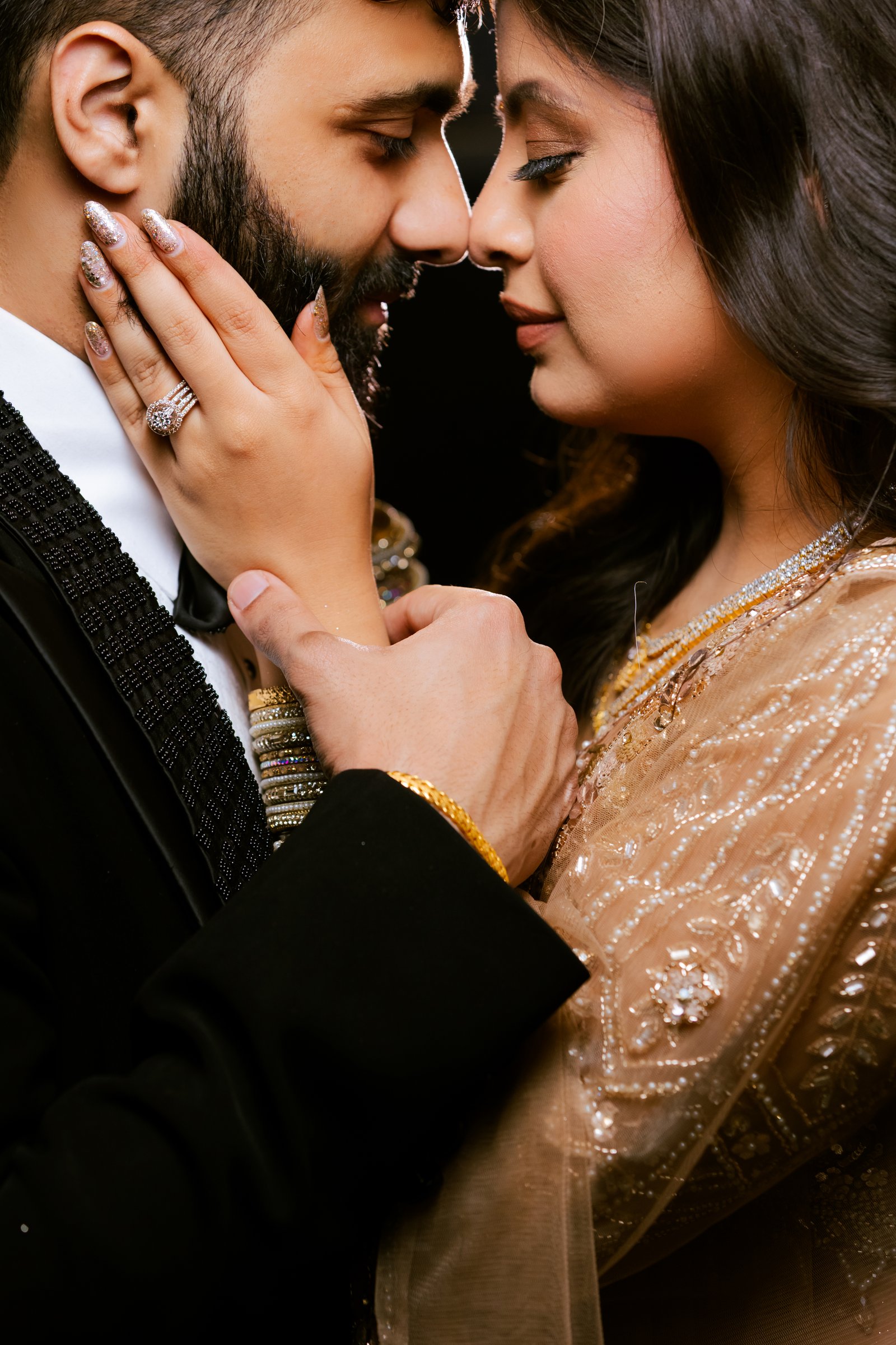 Gaurav & Anushka wedding portrait